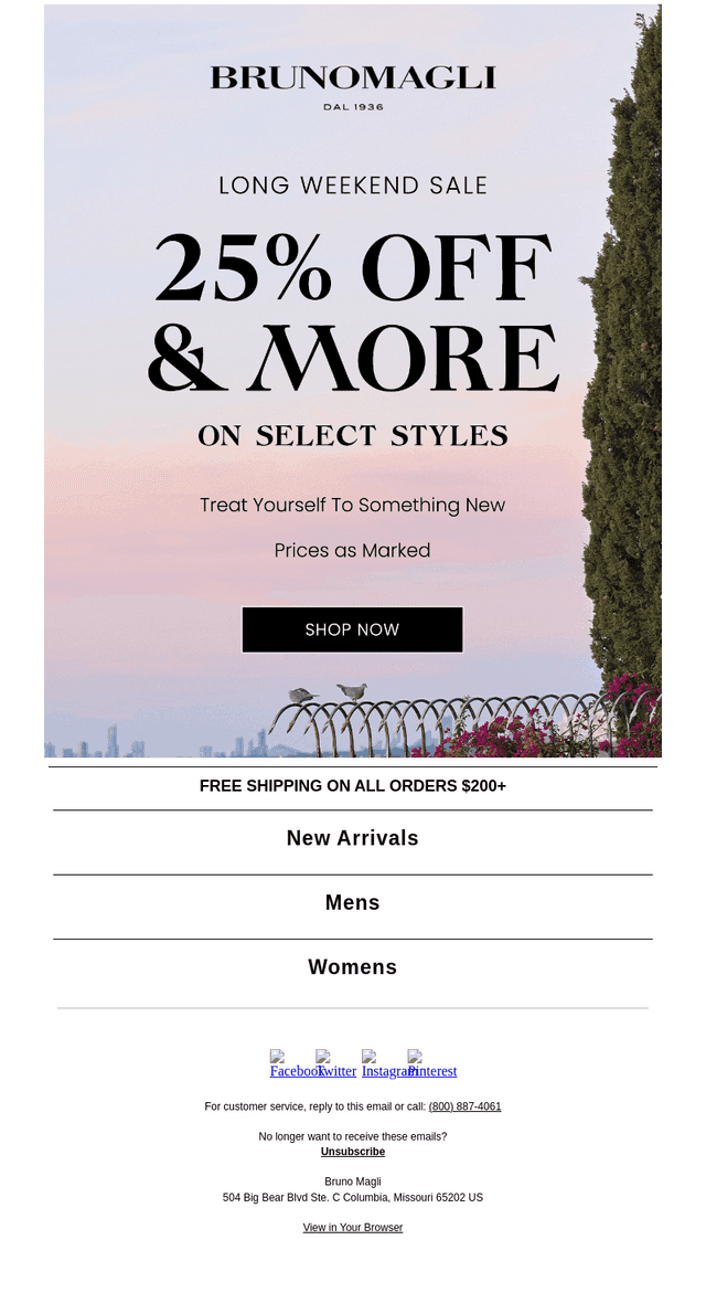Get 25% Or More Off On Select Styles