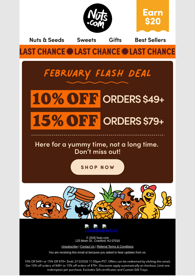 Our February Flash Deal ends TODAY! ⚡️