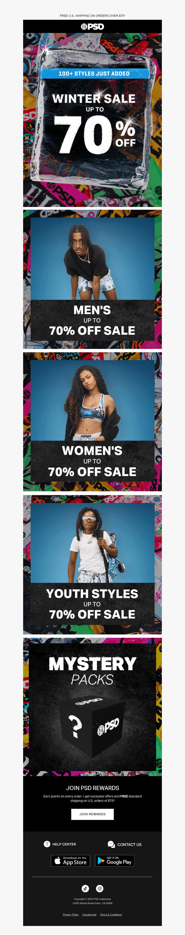 The Winter Sale is ON