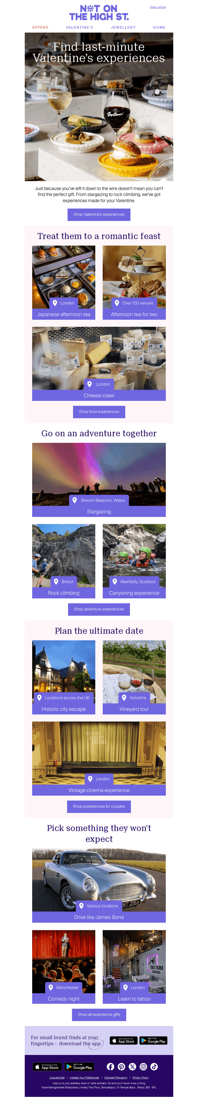 notonthehighstreet email from Fri, Feb 13, 2026