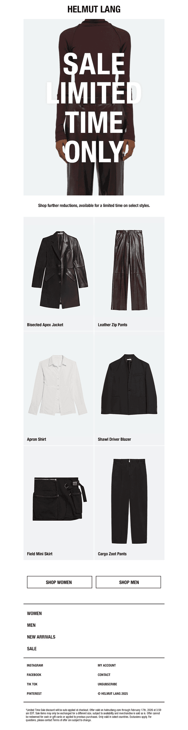 THE SALE IS ON