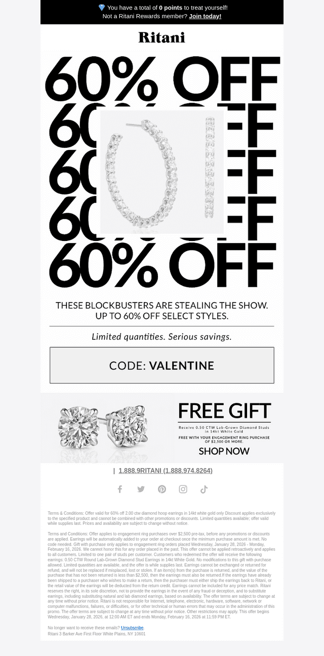 Want Up to 60% Off? 😍