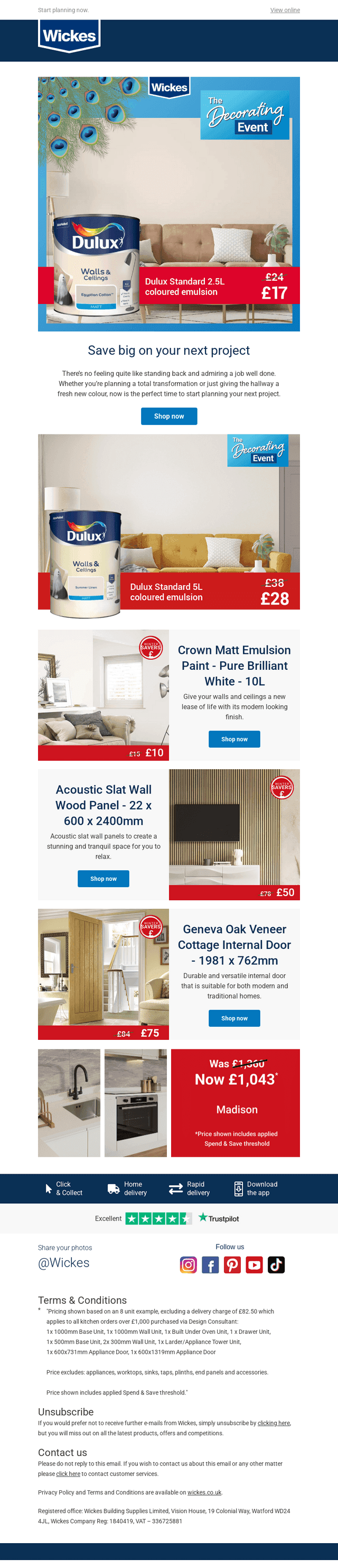 Save even more in our Decorating Event