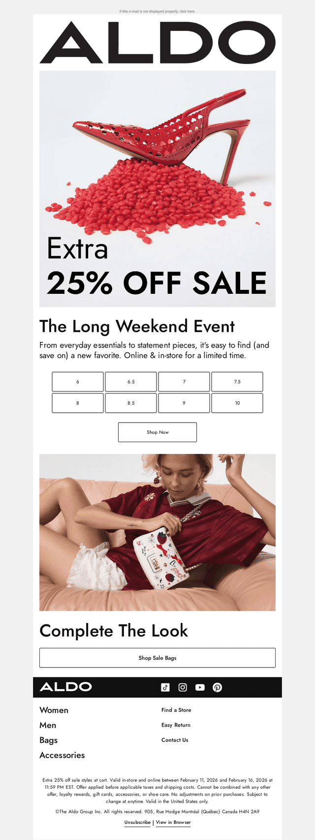 Extra 25% off = our love language