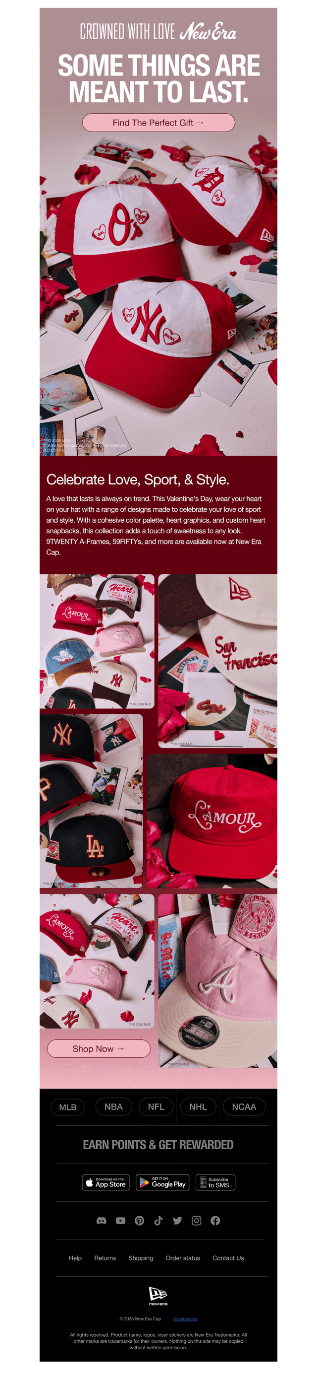 New Era Cap email from Sat, Feb 14, 2026