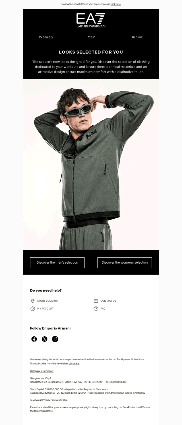 Discover the selection dedicated to you