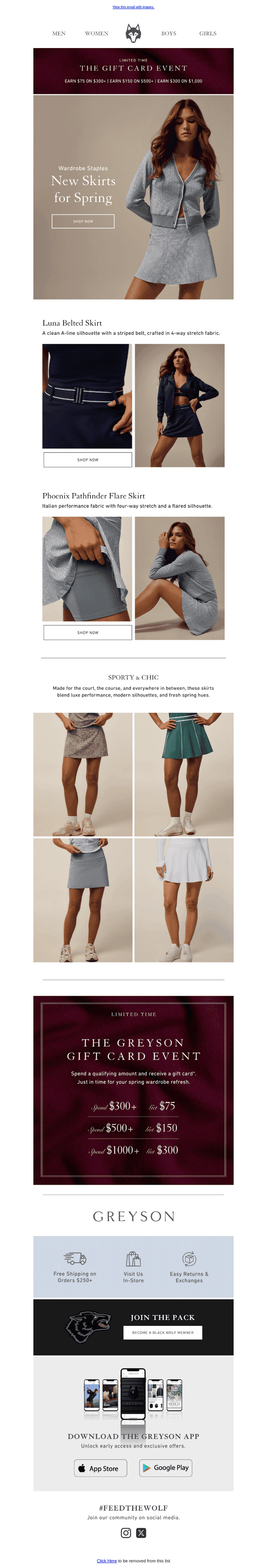 New Skirts for Spring