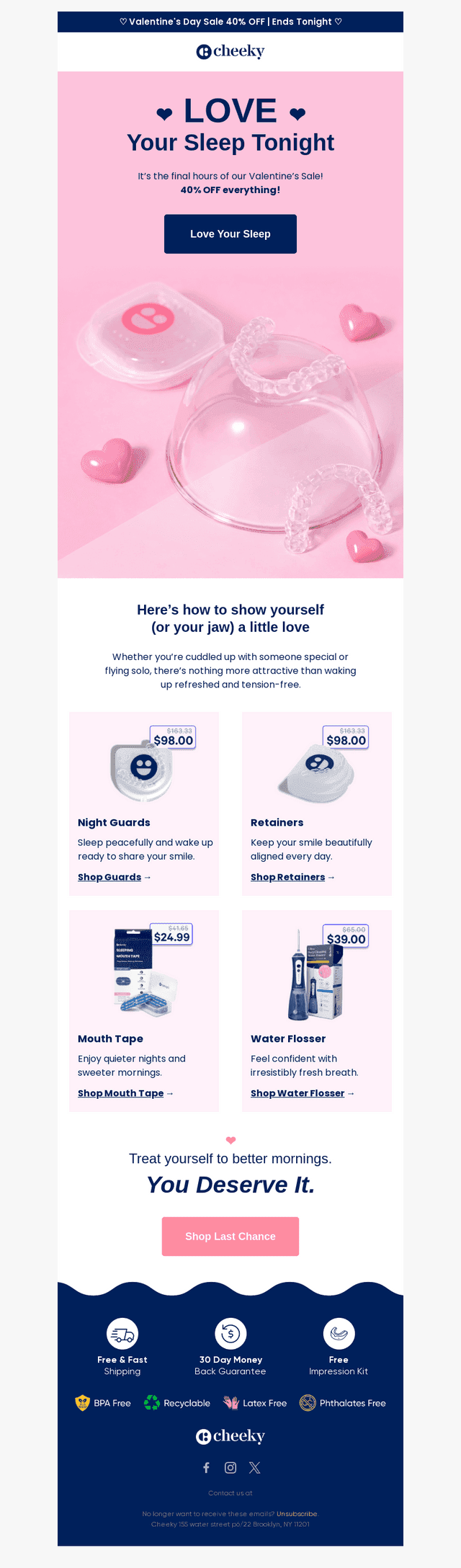 Cheeky email from Sat, Feb 14, 2026