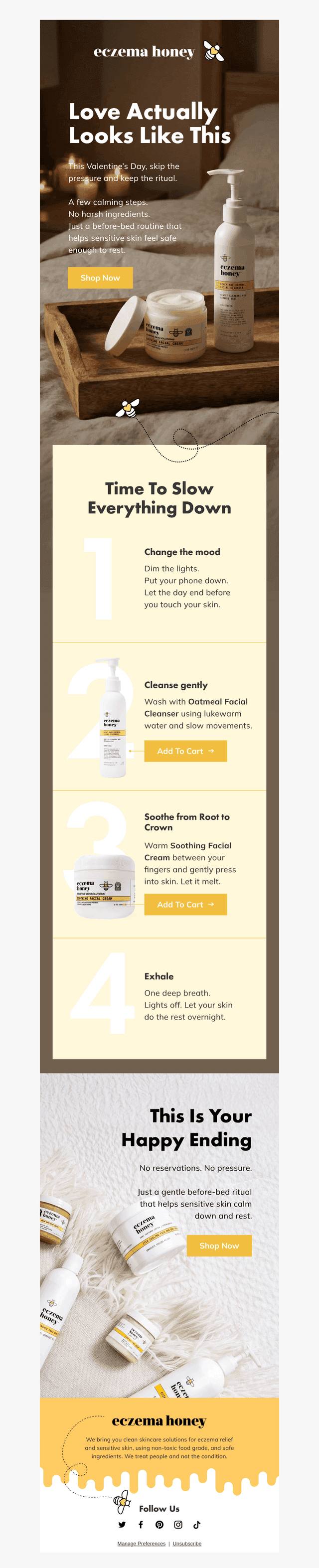 Eczema Honey Co email from Sat, Feb 14, 2026