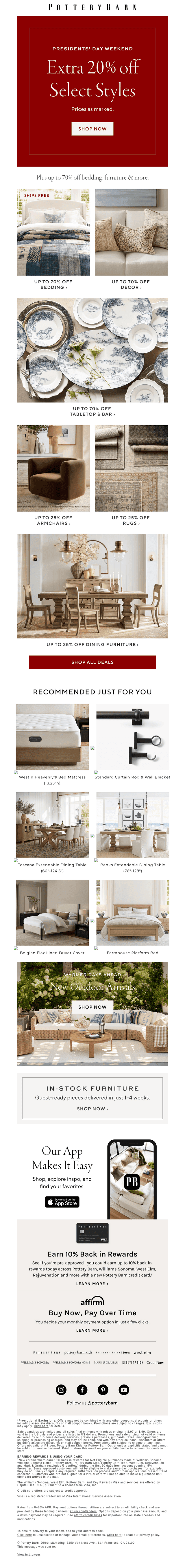 Save MORE with extra 20% off clearance