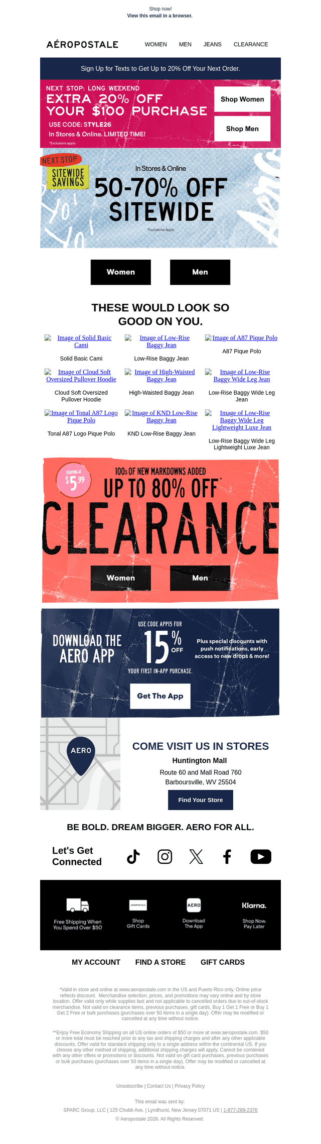 Take 20% Off $100+! DON’T WAIT