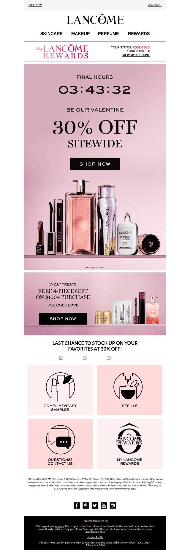 Bye-bye, 30% OFF...
