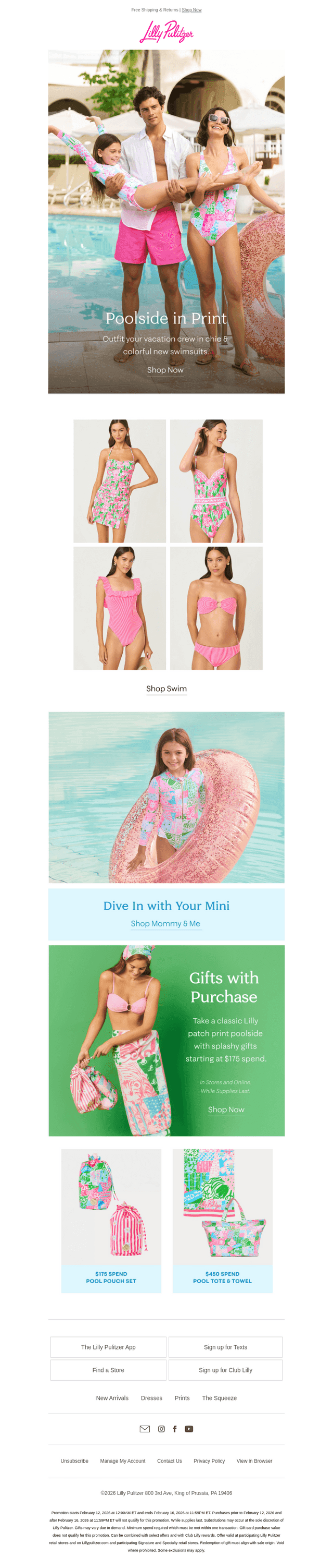 New! Spring Swim Is In 👙