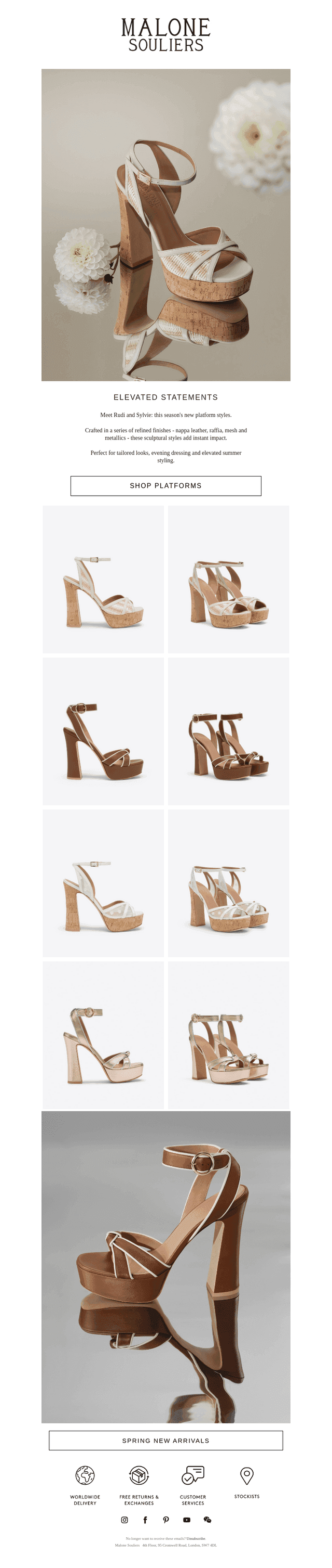 The Modern Platform Sandal