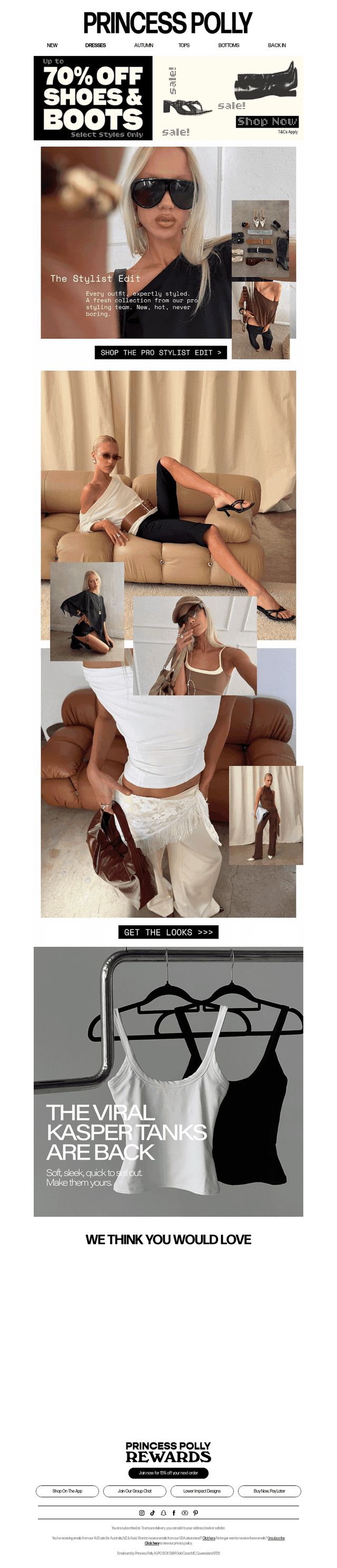Every outfit, expertly styled.