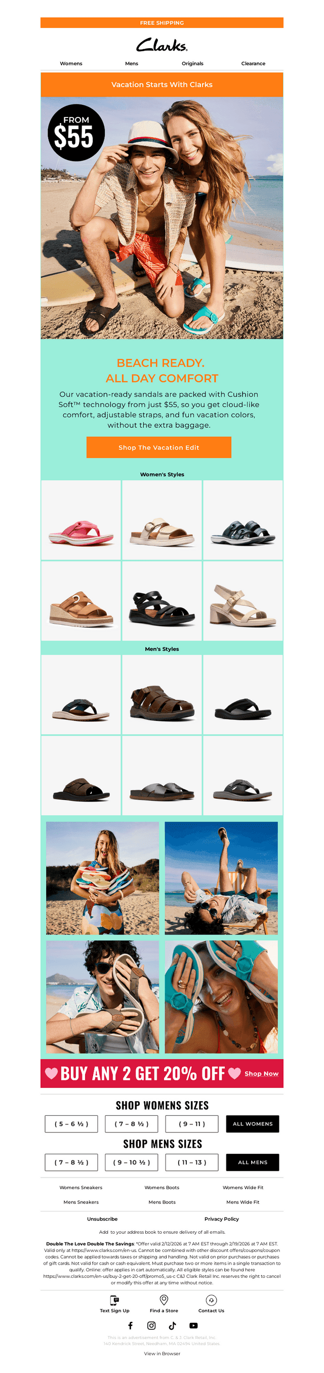 Sandals for Every Destination