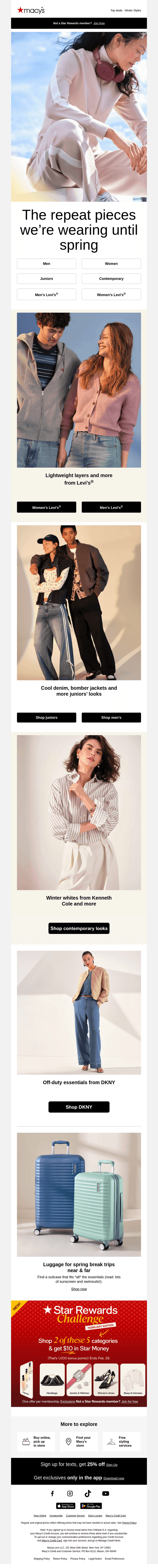 Macy's email from Tue, Feb 17, 2026