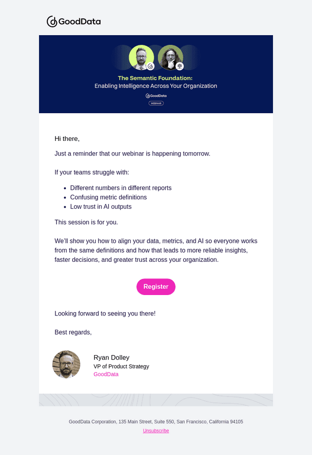🚨 Fix Inconsistent Metrics and Build Trusted AI. Webinar Tomorrow