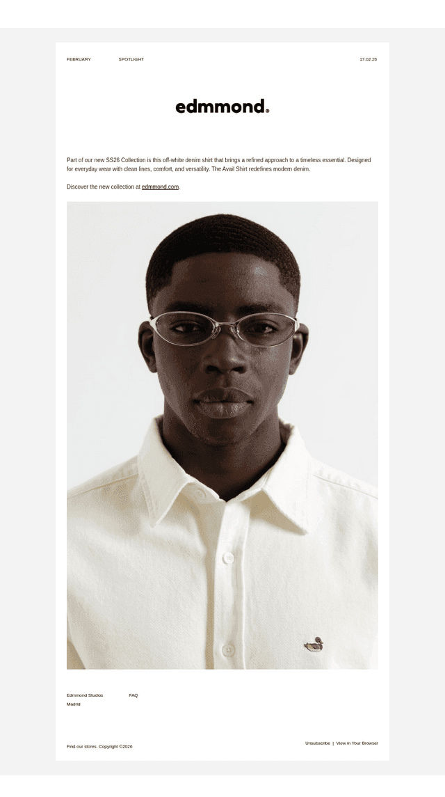 SPOTLIGHT | DUCK DENIM SHIRT