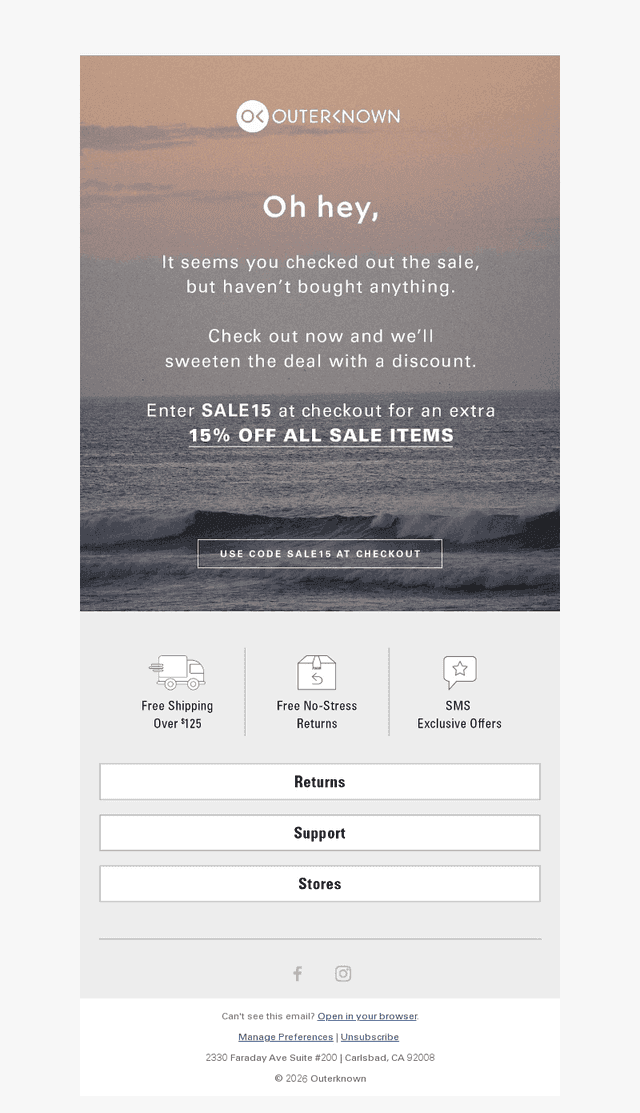 You Just Scored An Extra 15% Off