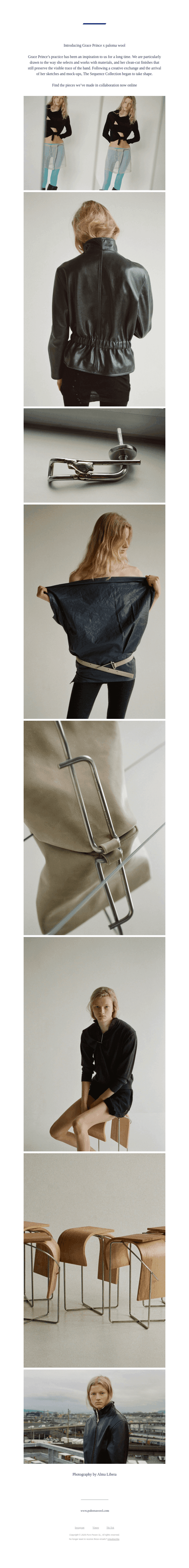 Grace Prince x paloma wool