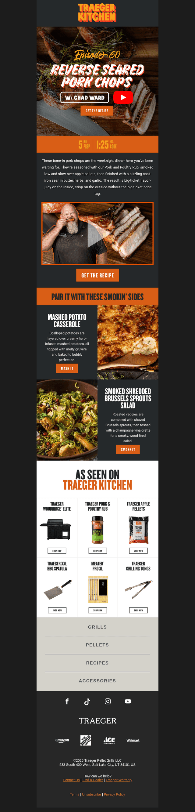 Traeger Grills email from Tue, Feb 17, 2026