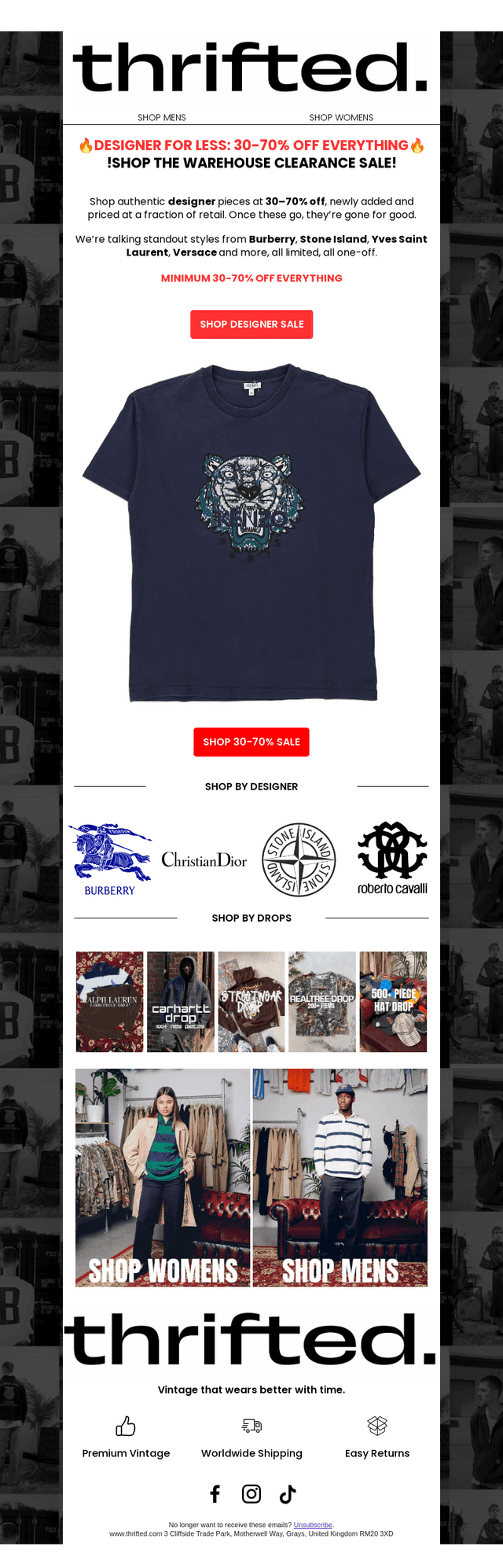 🔥 DESIGNER FOR LESS: 30-70% OFF EVERYTHING🔥