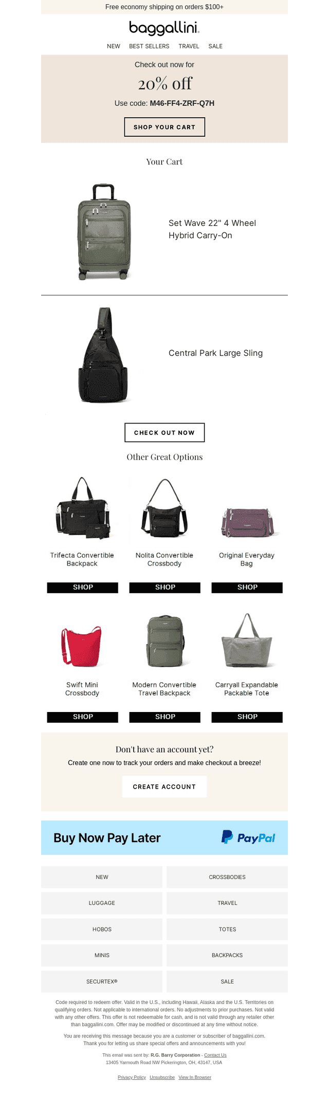 Grab That Style—20% off Your Purchase