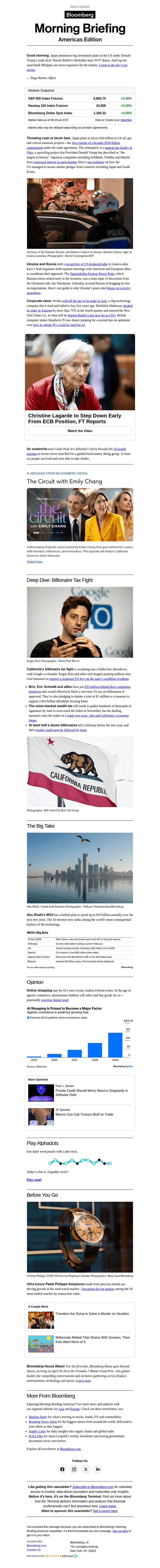 Big in the US