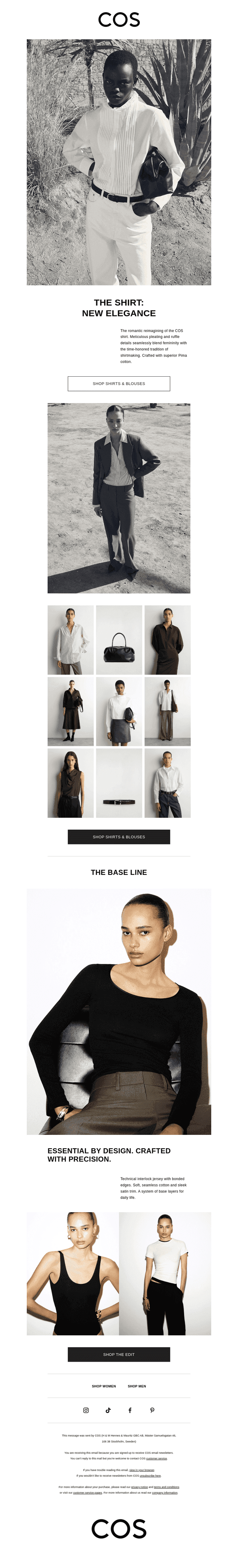 The shirt: new elegance