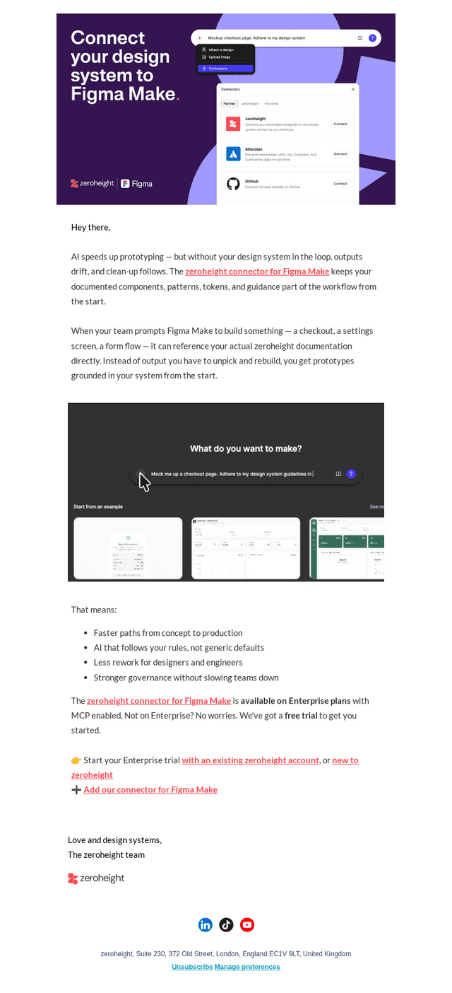 The zeroheight connector for Figma Make is here 🚀