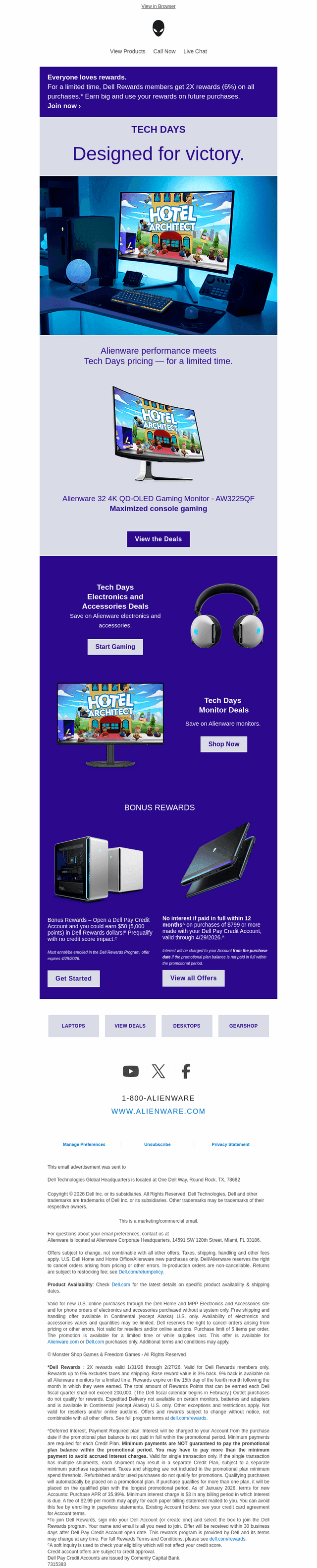 Tech Days midway: game stronger with Alienware.