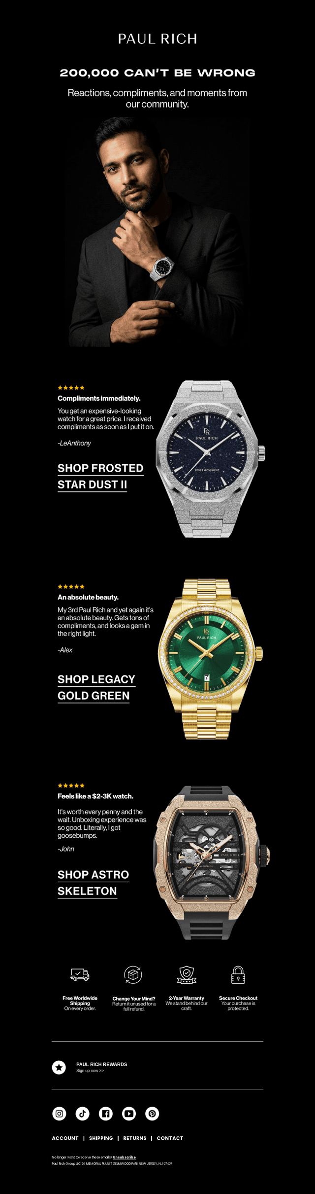 These watches start conversations...