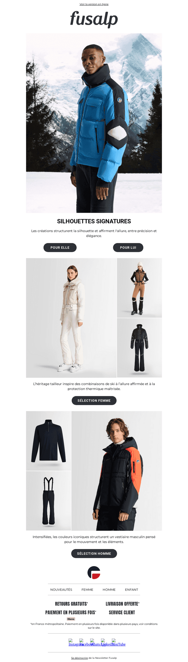 Le vestiaire ski : allure et technicité