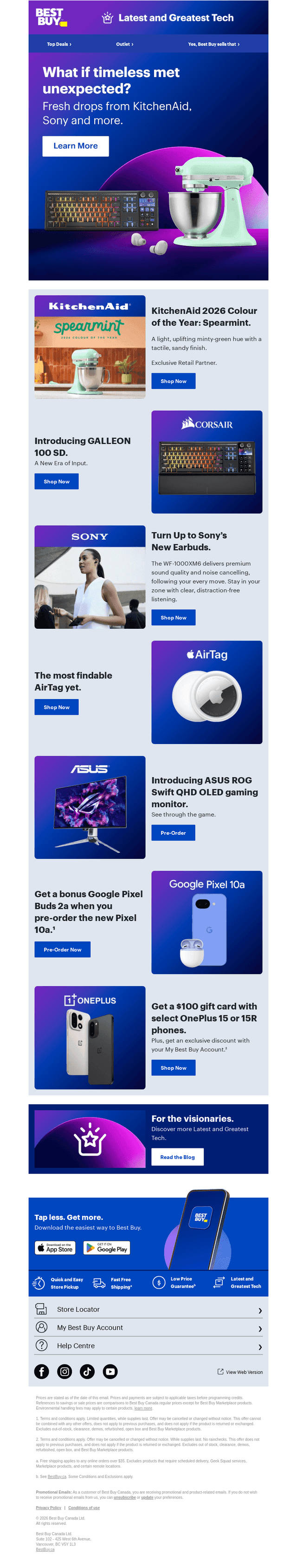 Your future-ready tech is here.