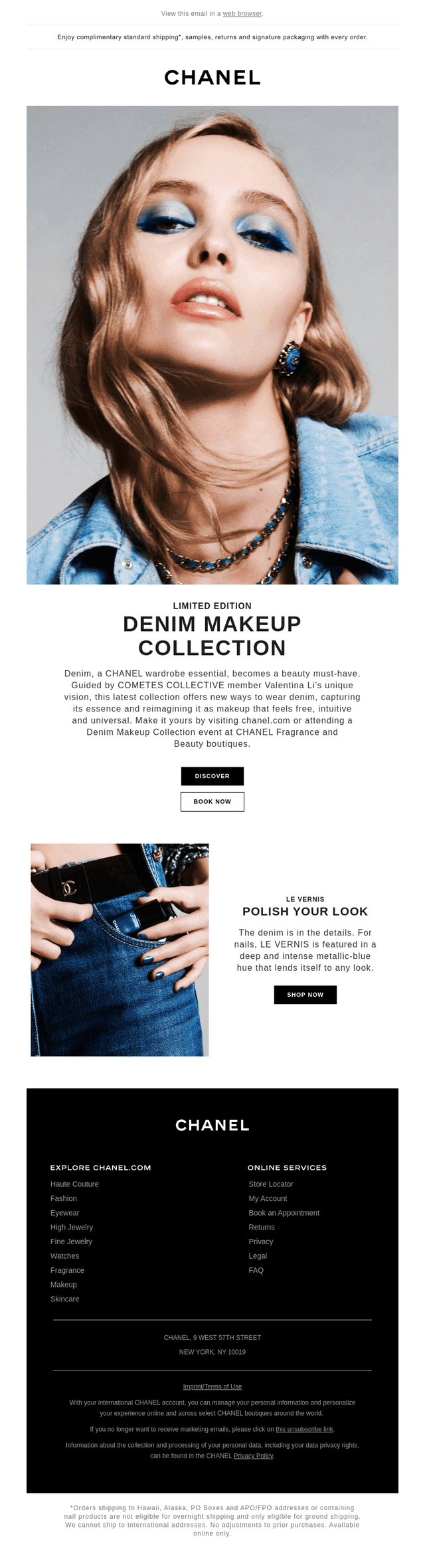 New Denim Makeup Collection