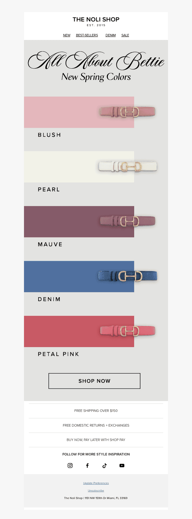 New Belts Just Arrived ✨