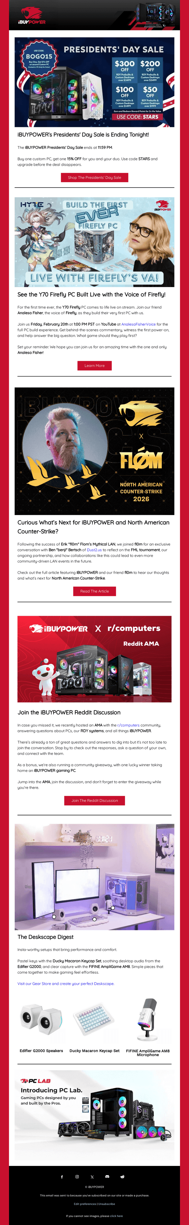 iBUYPOWER email from Thu, Feb 19, 2026