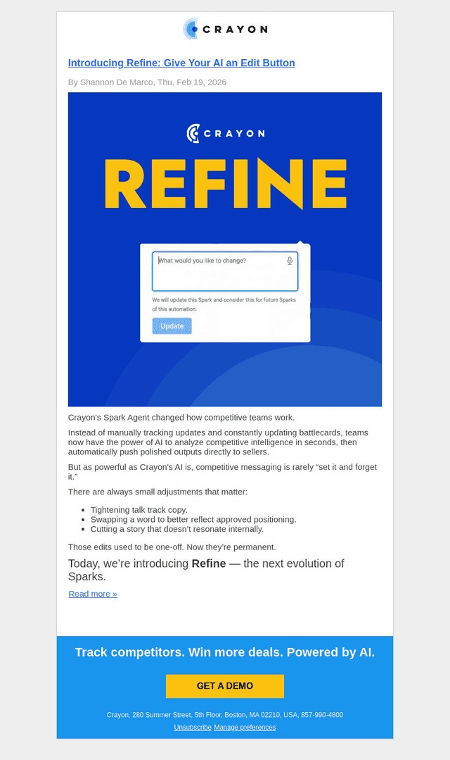 Introducing Refine: Give Your AI an Edit Button