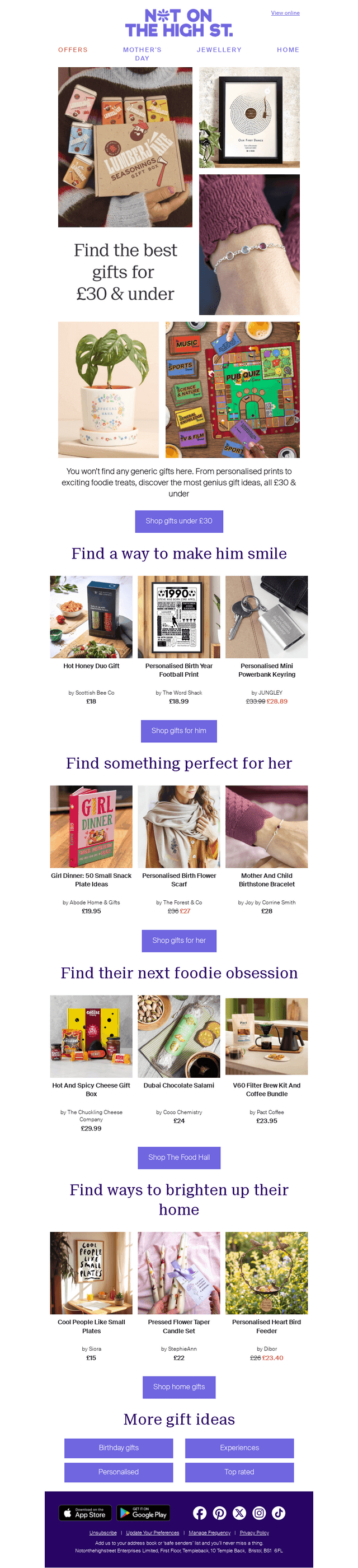 notonthehighstreet email from Fri, Feb 20, 2026