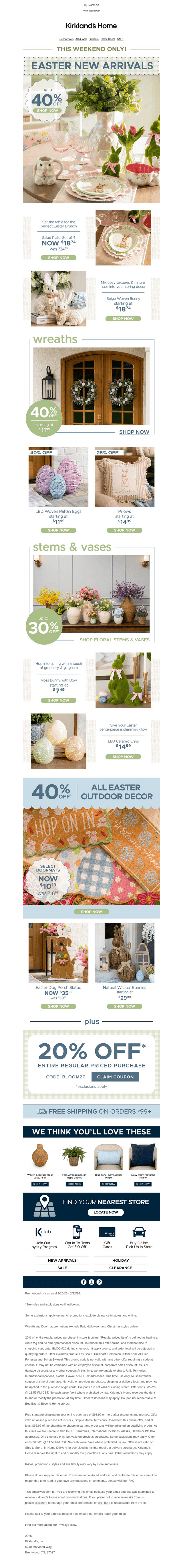 🐰 New Easter Arrivals Just Hopped In