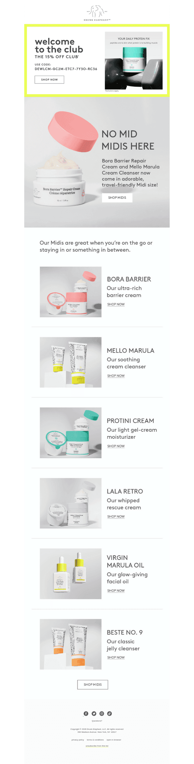 Goldilocks skincare