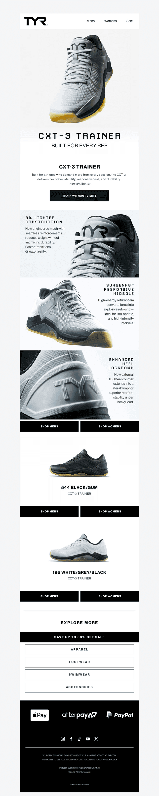 CXT-3: Lighter. Stronger. Smarter.