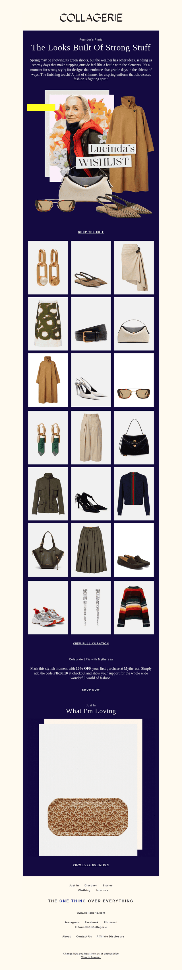 Lucinda Storms Into Spring Style