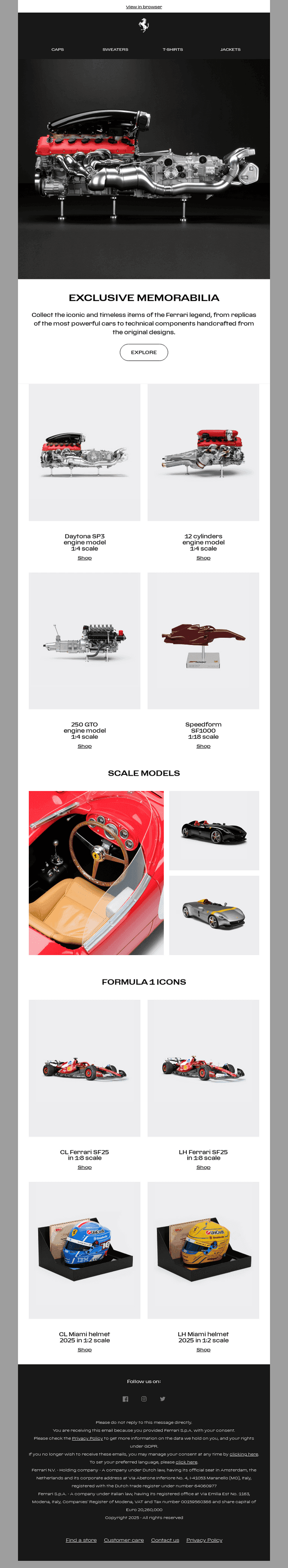 Collectibles Ferrari