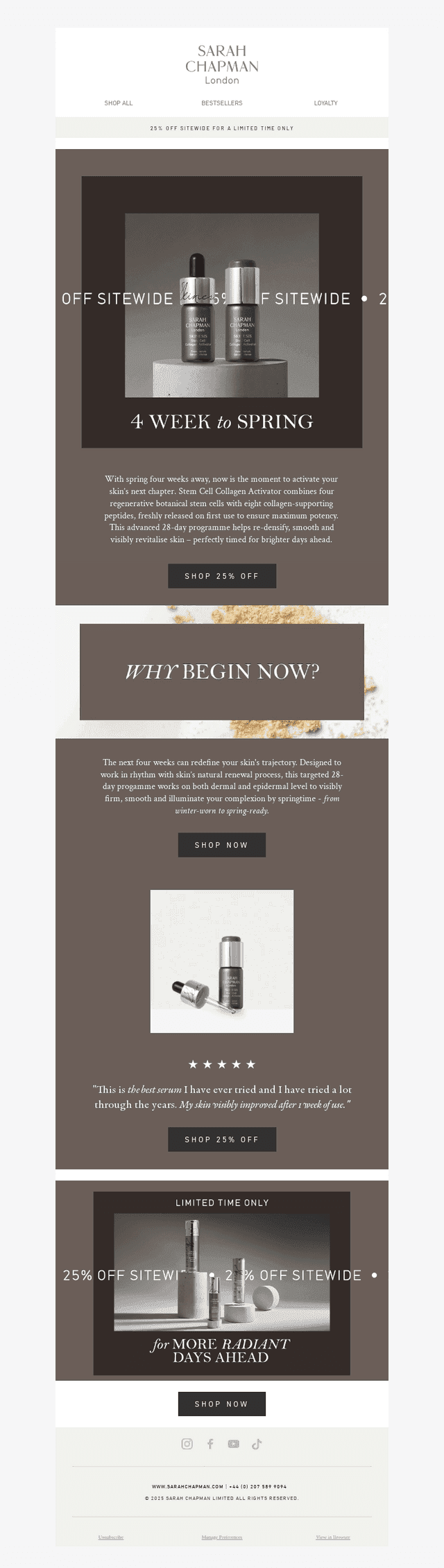 25% Off the 28-Day Programme