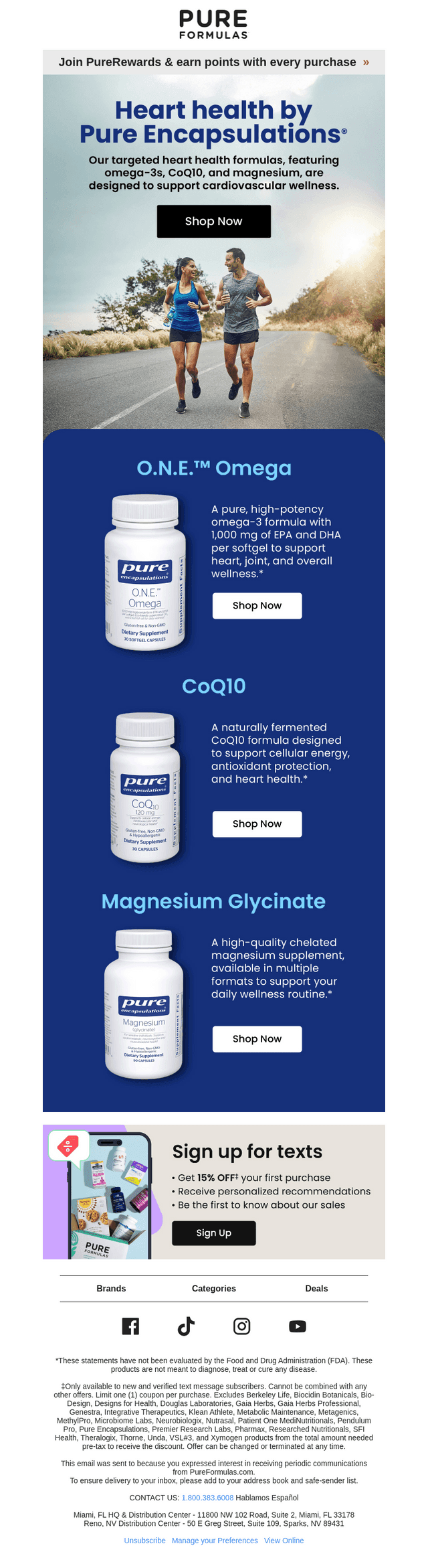Support your heart with Pure Encapsulations®
