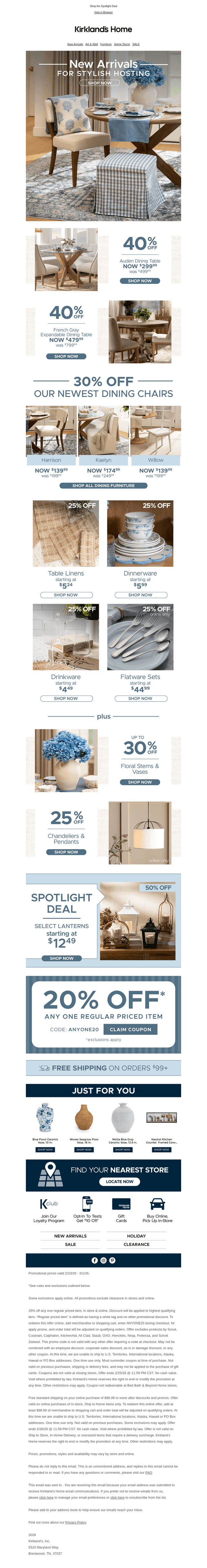 Just Dropped: New Arrivals for Stylish Hosting!