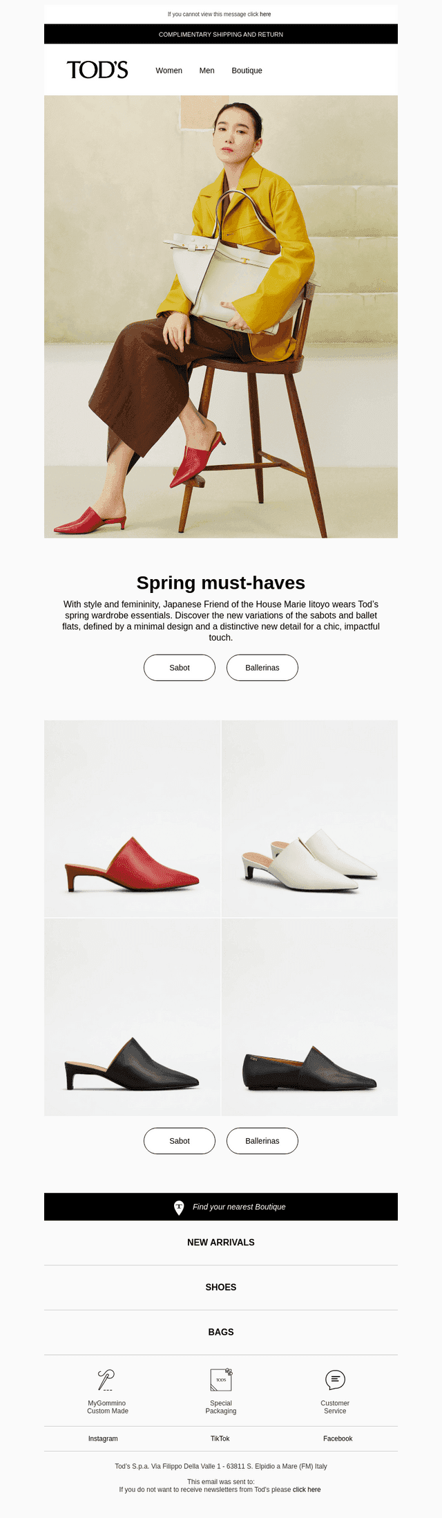 The new sabots: a spring must-have