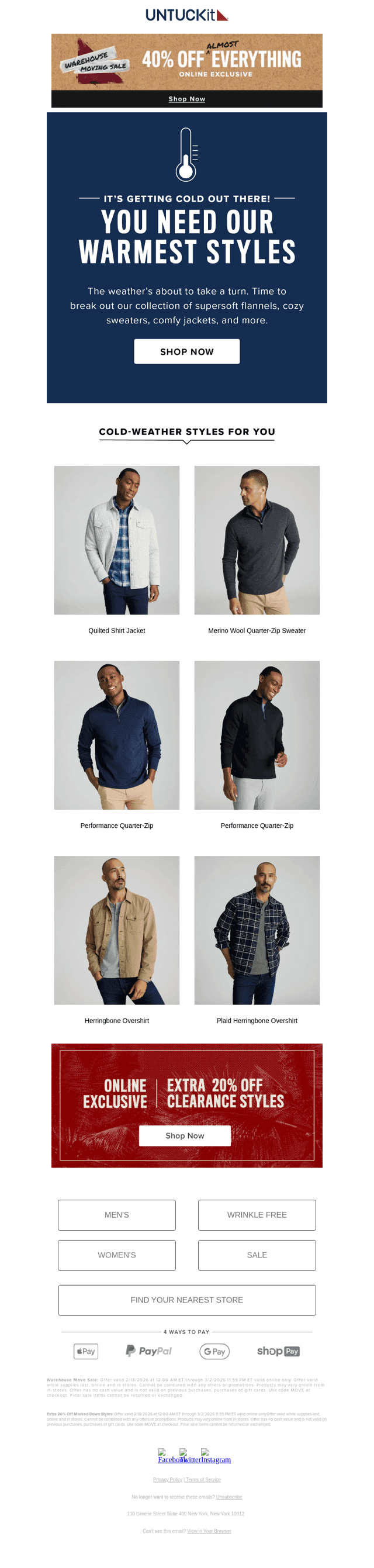 Snowed in? We've Got You Covered